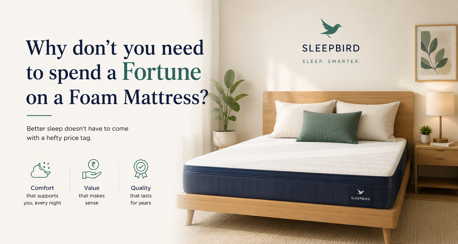Affordable high‑quality foam mattress in Goa
